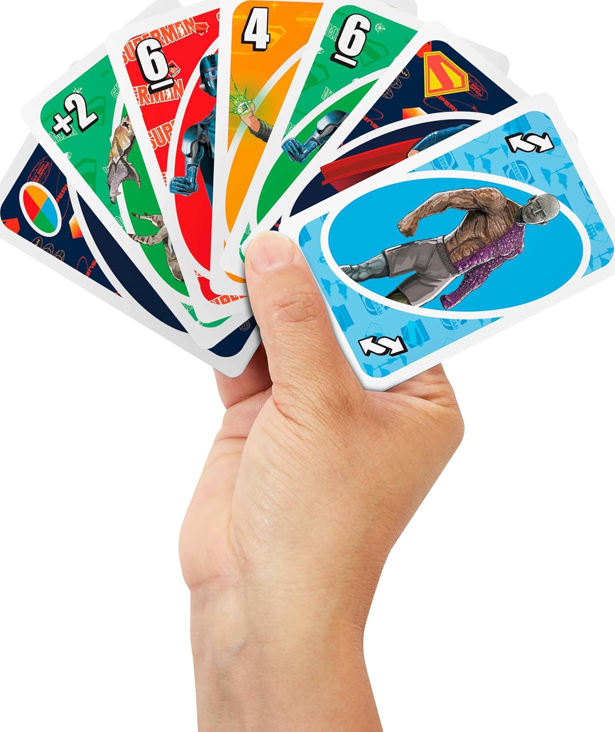 Mattel Uno Superman Card Game