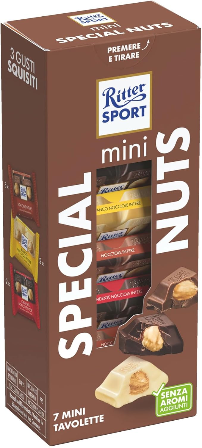 Ritter Sport Mini 7's Nut Sel Tower 116g