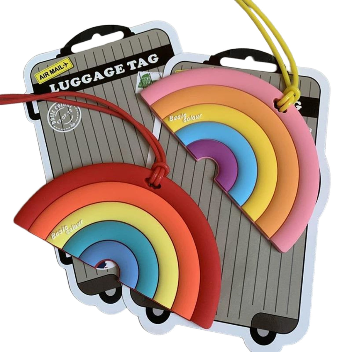 Rainbow Luggage Tag