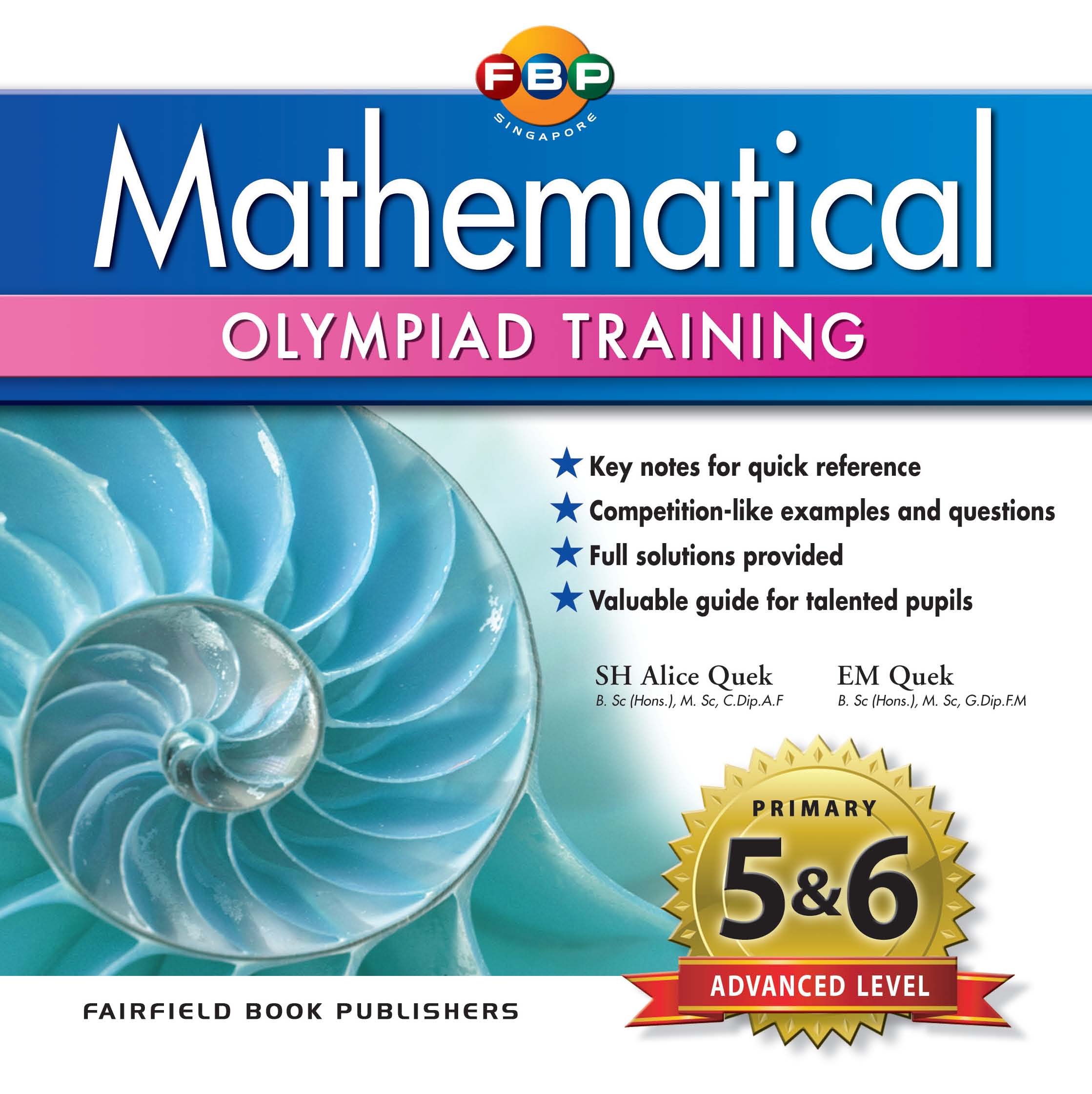 Primary 5&6 Maths Olympiad Training Advanced Level
