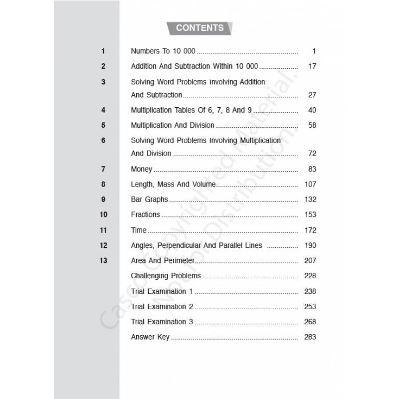 Step by Step Mathematics Primary 3 by Casco - Revised Edition