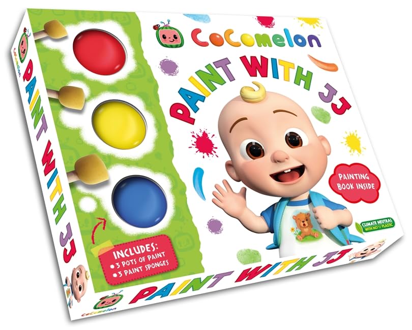 Sponge Art: Cocomelon Paint with JJ