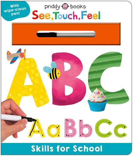 Skills for School: ABC (See, Touch, Feel) Board Book