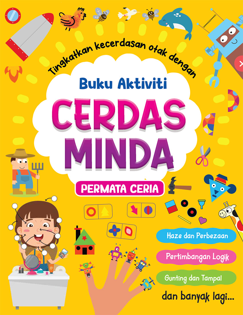 Buku Aktiviti Cerdas Minda : Permata Ceria