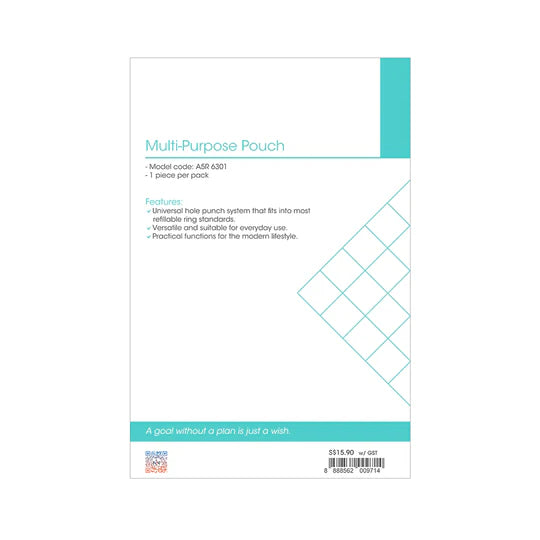 R'fillae A5 Organiser Planner Refill Multi-purpose Pouch