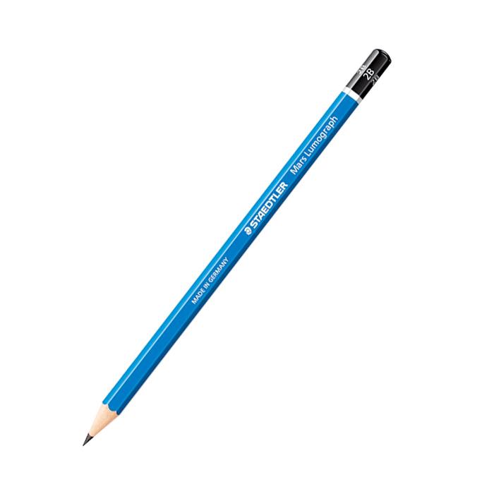 Staedtler 100-2B x 12pcs Lumograph Pencil in box