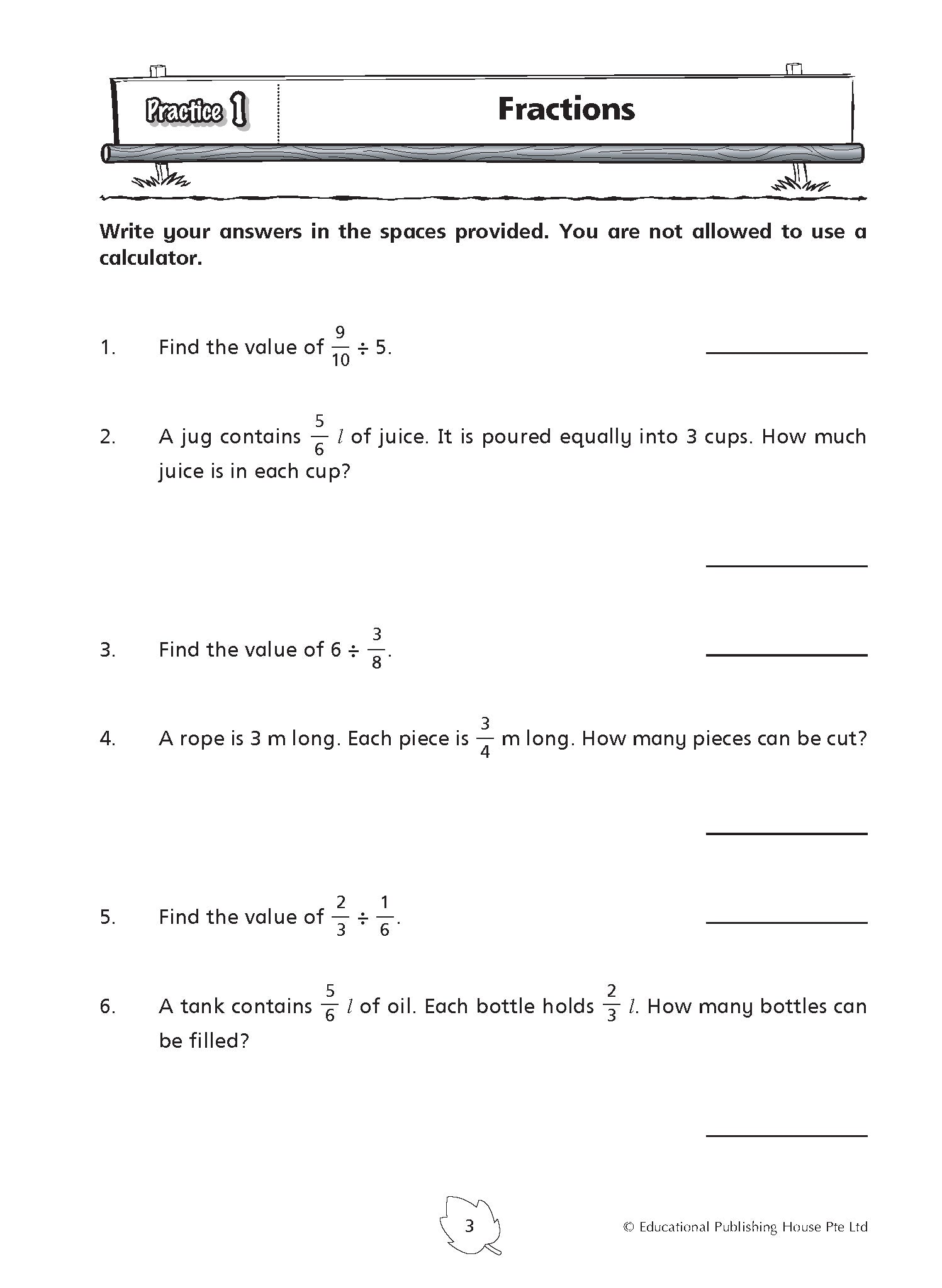 P6 Maths Practice 1000+