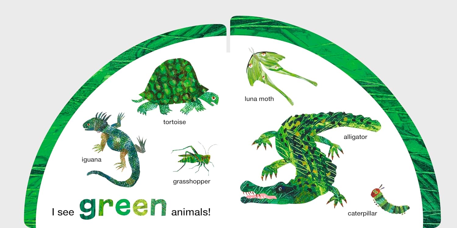 World of Eric Carle: The Very Hungry Caterpillar's Animal Colors (Board Book)