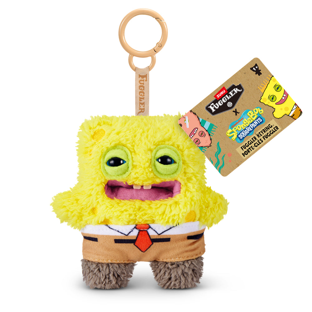 FUGGLER SPONGEBOB KEY RINGS ASSORTED (1PC)