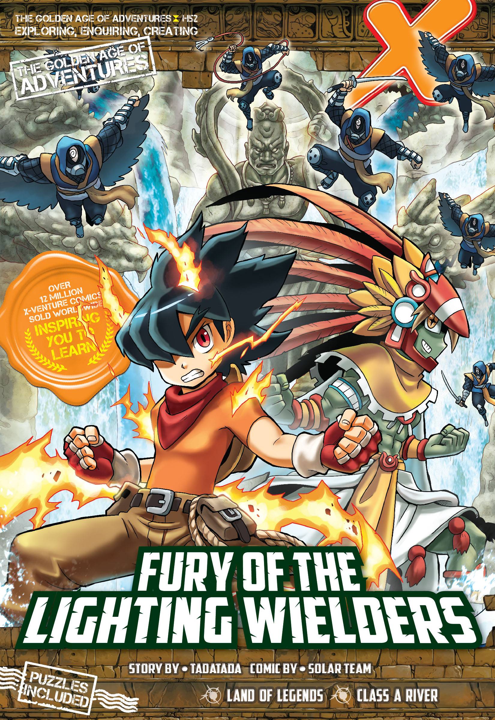 X-Venture The Golden Age Of Adventures 52: Fury Of The Lightning Wielders 