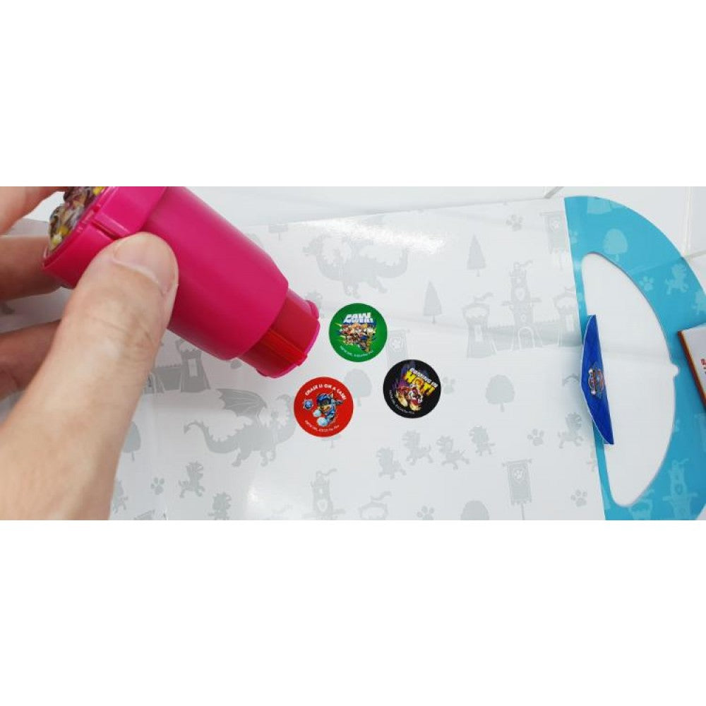 PAW PATROL STICKERS STAMPER SKY BLUE