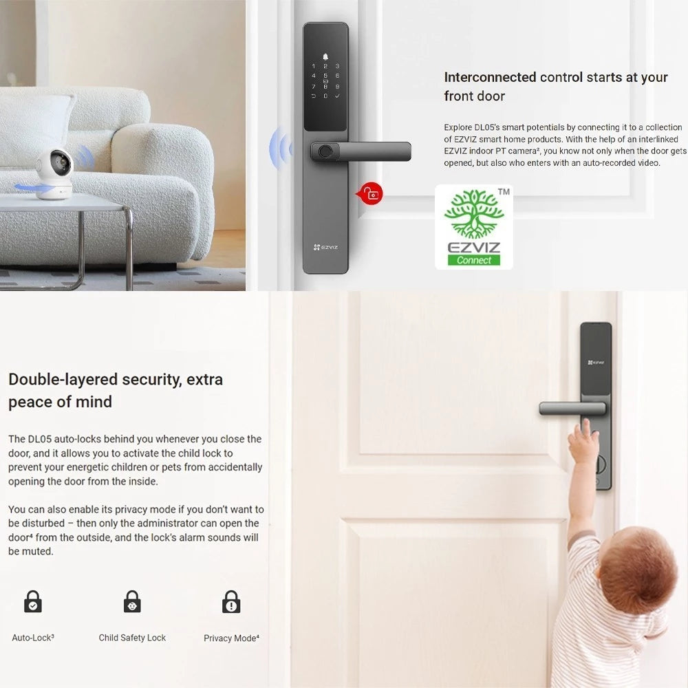 Ezviz Dl05 Smart Fingerprint Lock