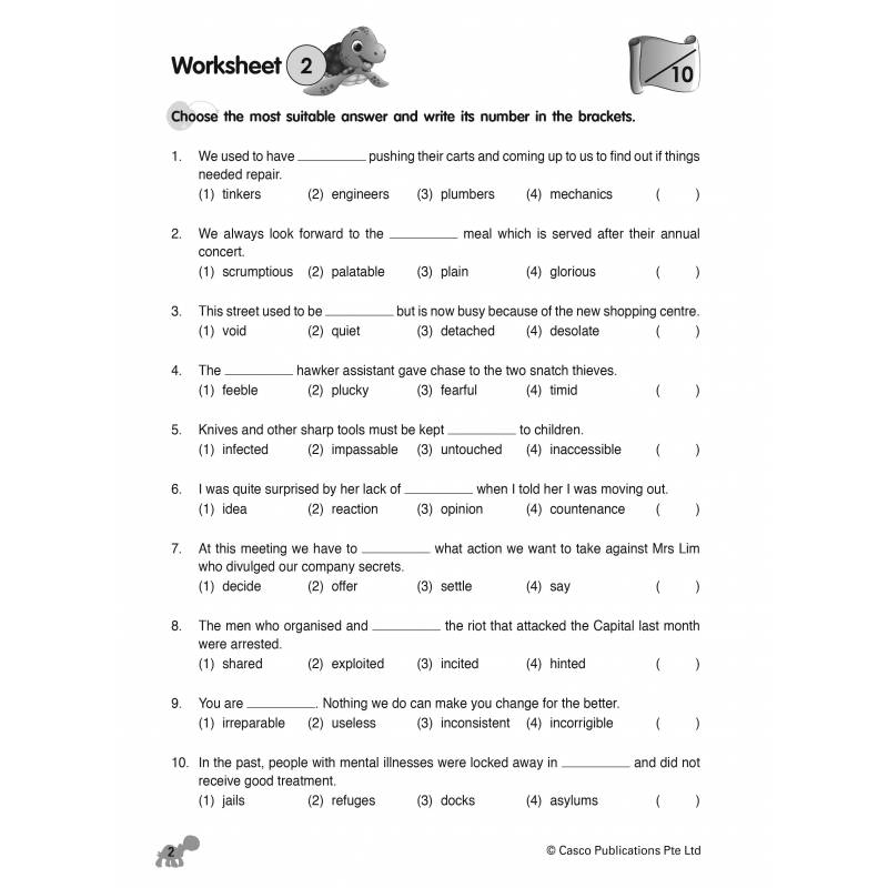 Primary 6 1000 Vocabulary - 3rd Edition