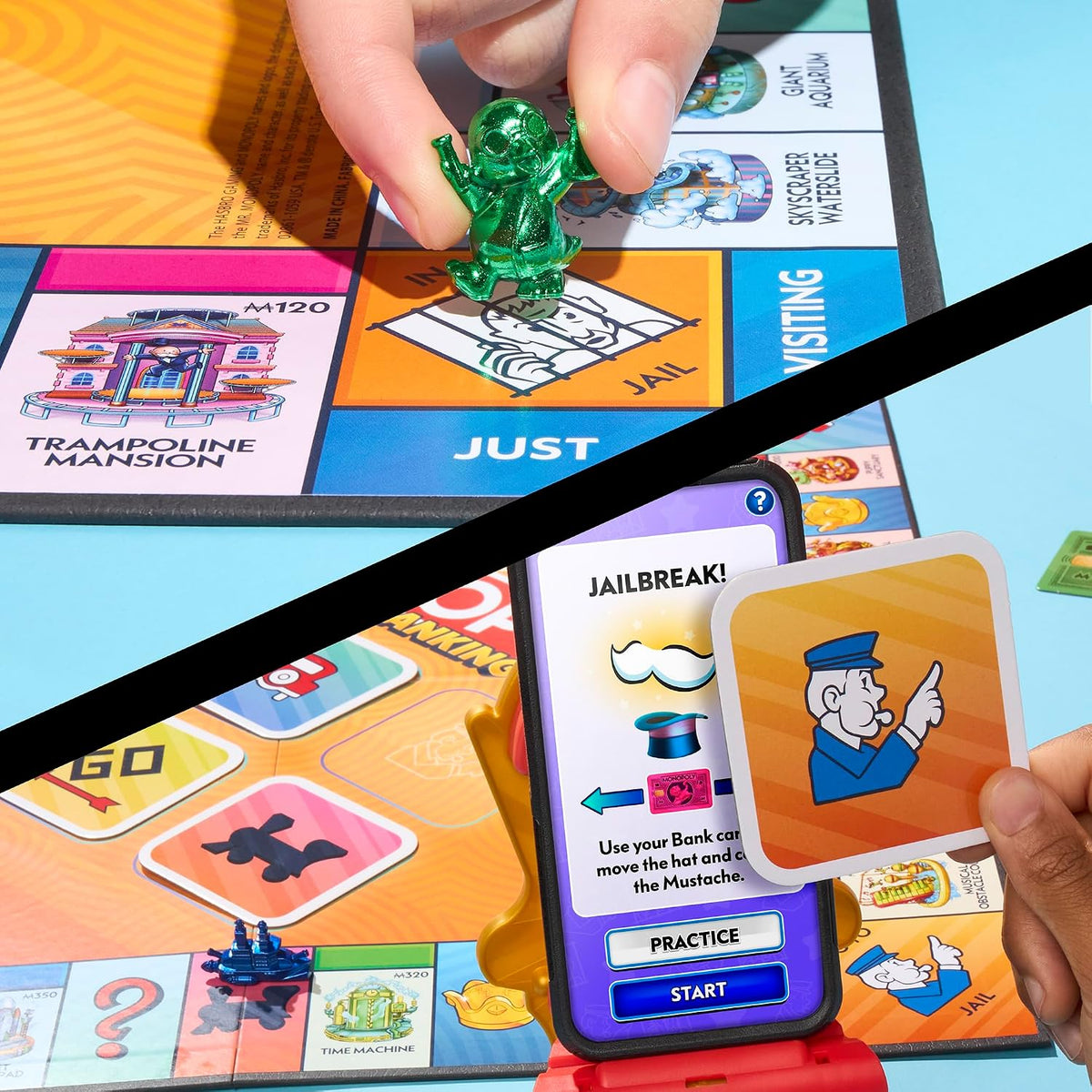HASBRO MONOPOLY APP BANKING BOARD GAME