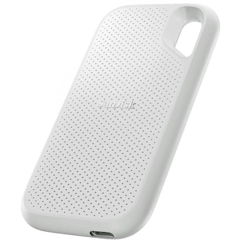 SanDisk Extreme Portable 1TB External SSD (SDSSDE61-1T00-G46W) - White