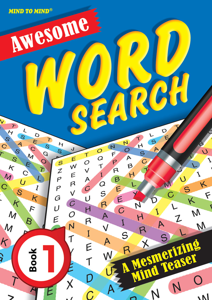 Awesome Word Search Book 1