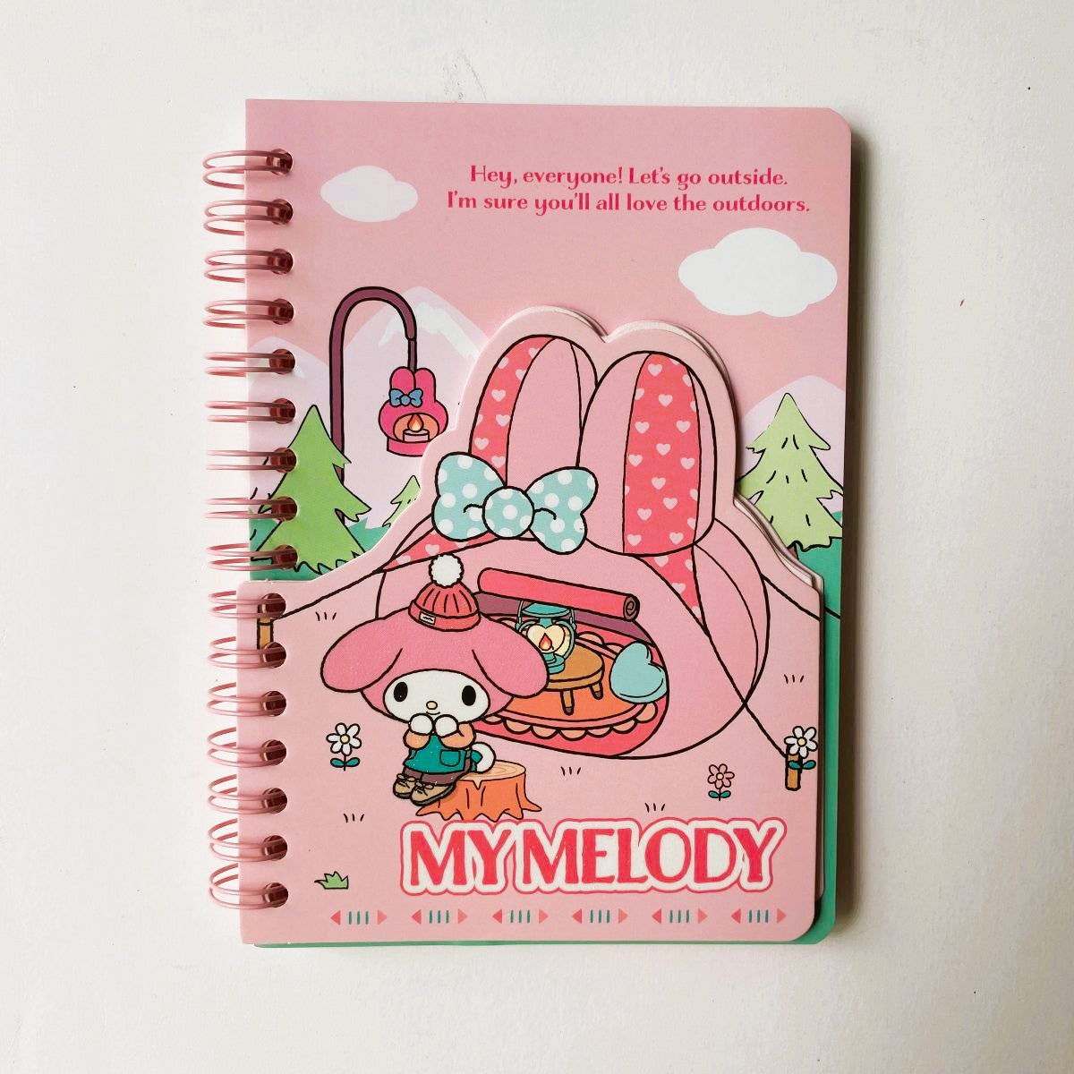 SANRIO A6 SPIRAL NOTEBOOK (MY MELODY) MXLYXQ03-MM