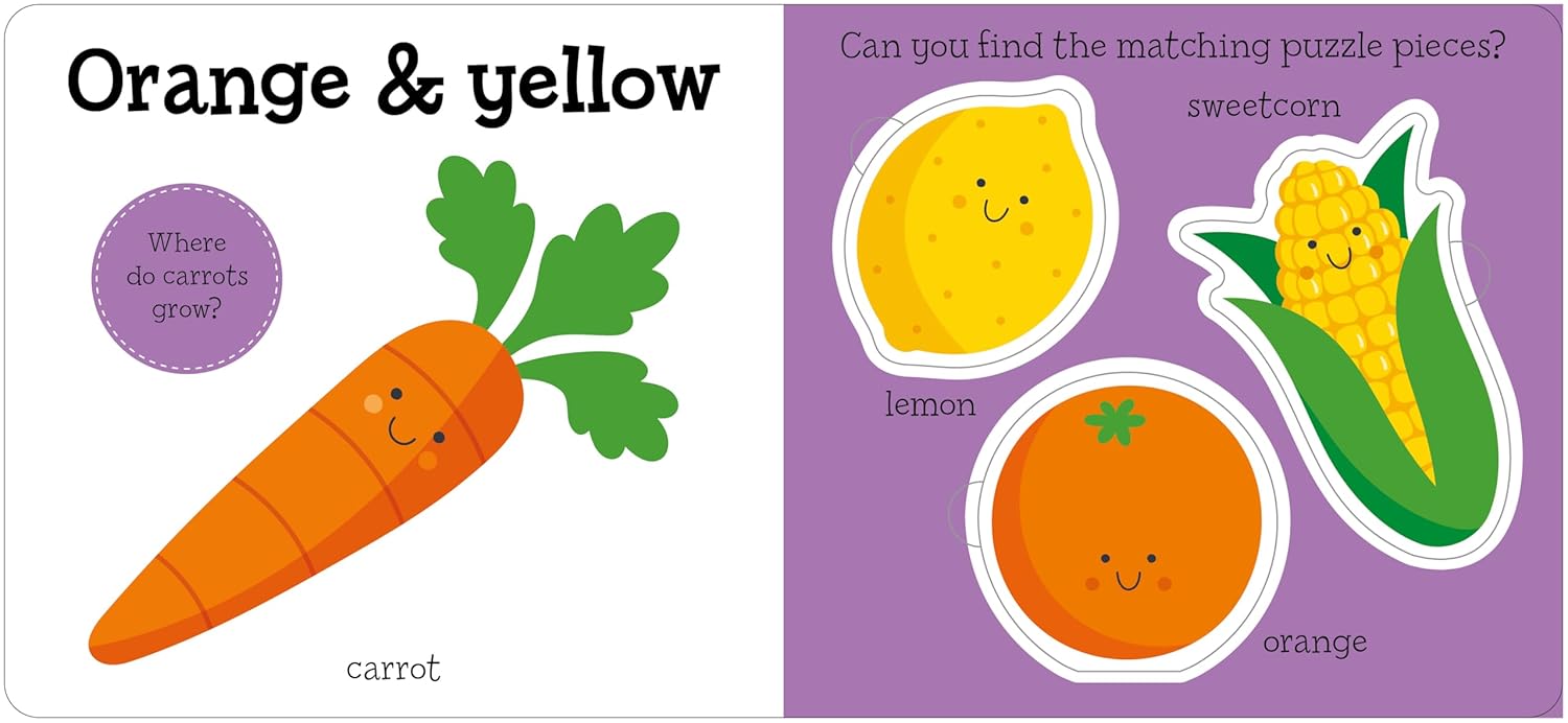 Little Baby Learns Fruit & Veg (Board Book)