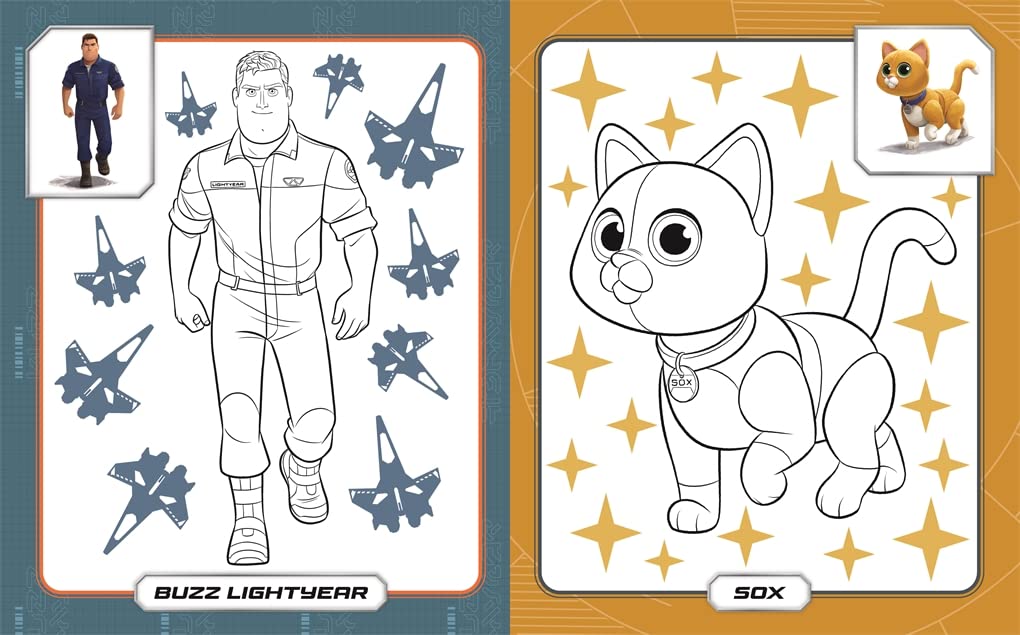 Disney Pixar Lightyear: Hyperspace Colouring