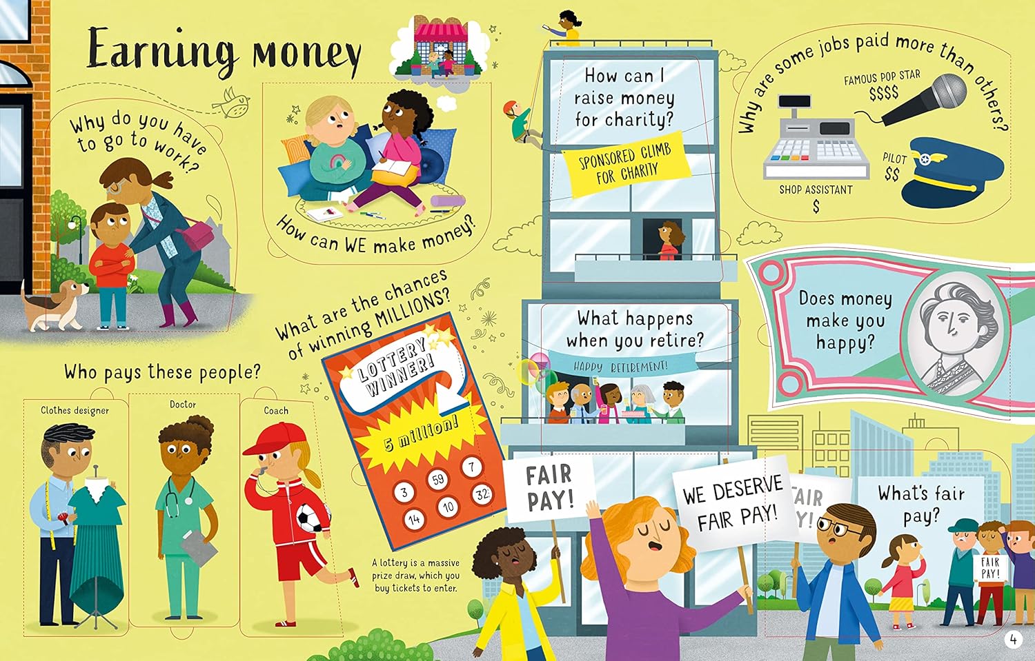 Lift-The-Flap Questions and Answers about Money
