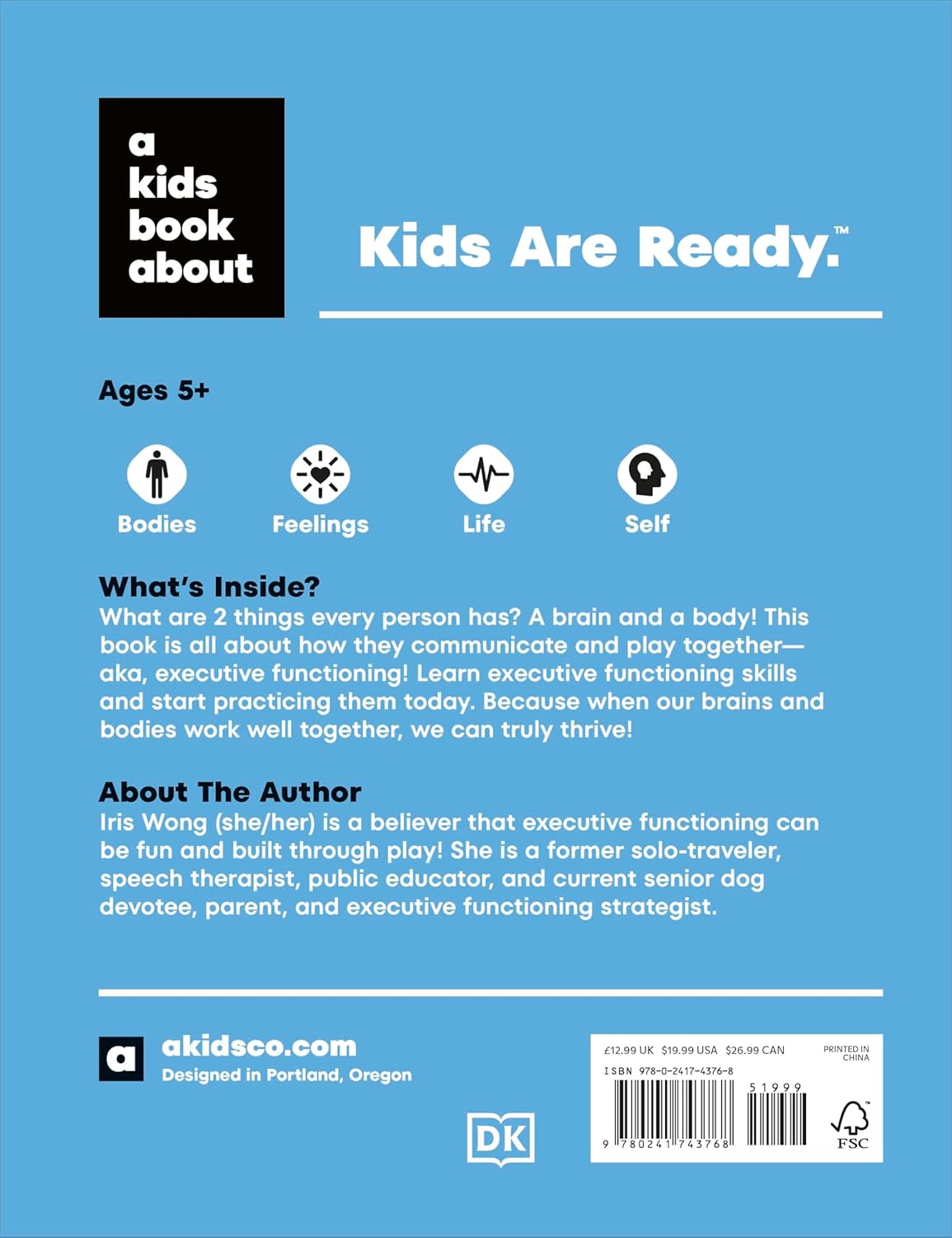 A Kids Book About Executive Functioning (Hardcover)