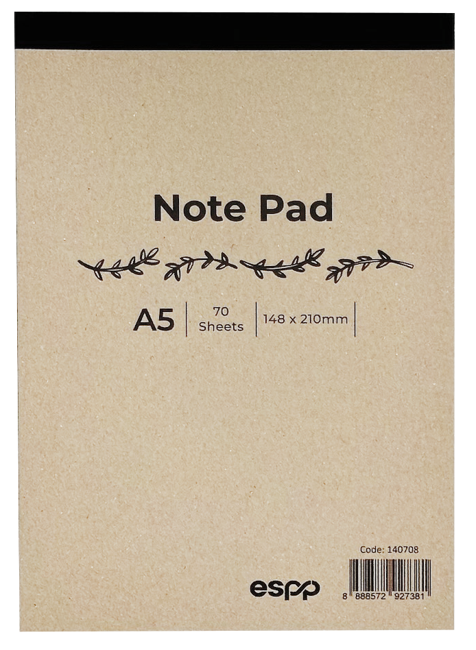 A5 LEAF RECYCLE MEMO PAD (5IN1) - ESPP