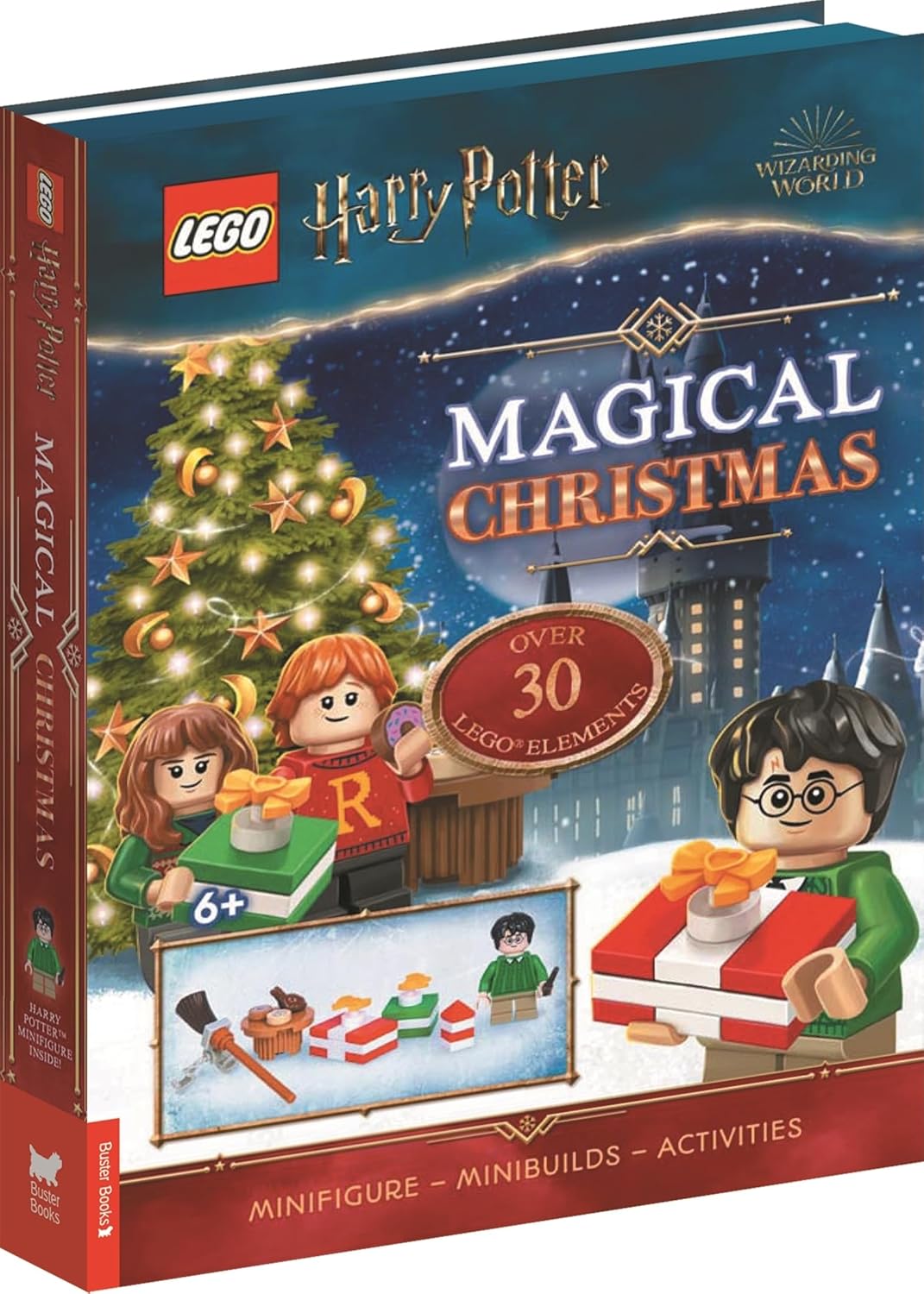 LEGO® Harry Potter™: Magical Christmas (with Harry Potter Minifigure and Festive Mini-Builds) Hardcover