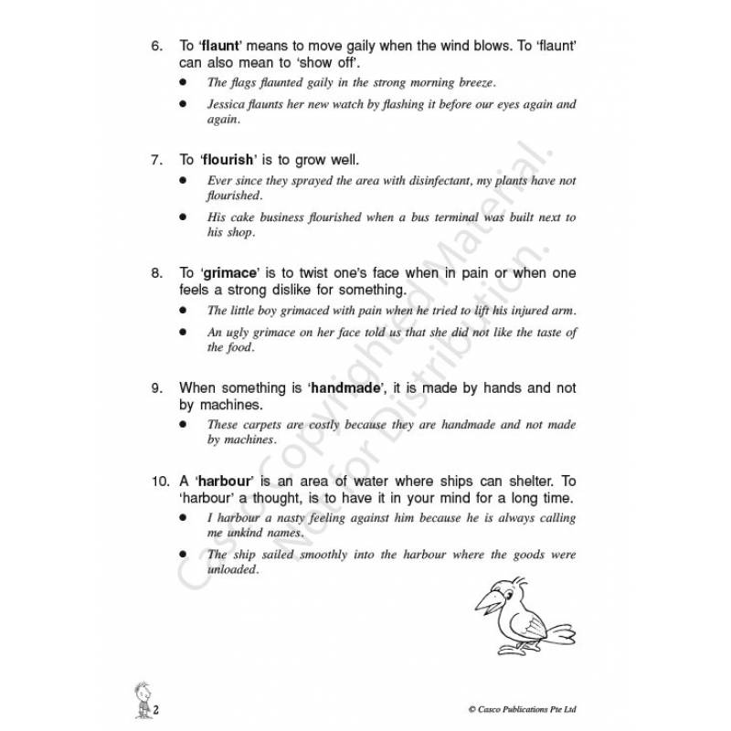 Primary 3 Vocabulary Workbook 3