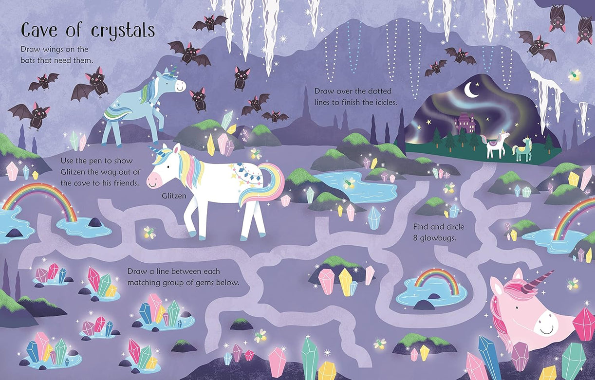Wipe-Clean Unicorn Activities