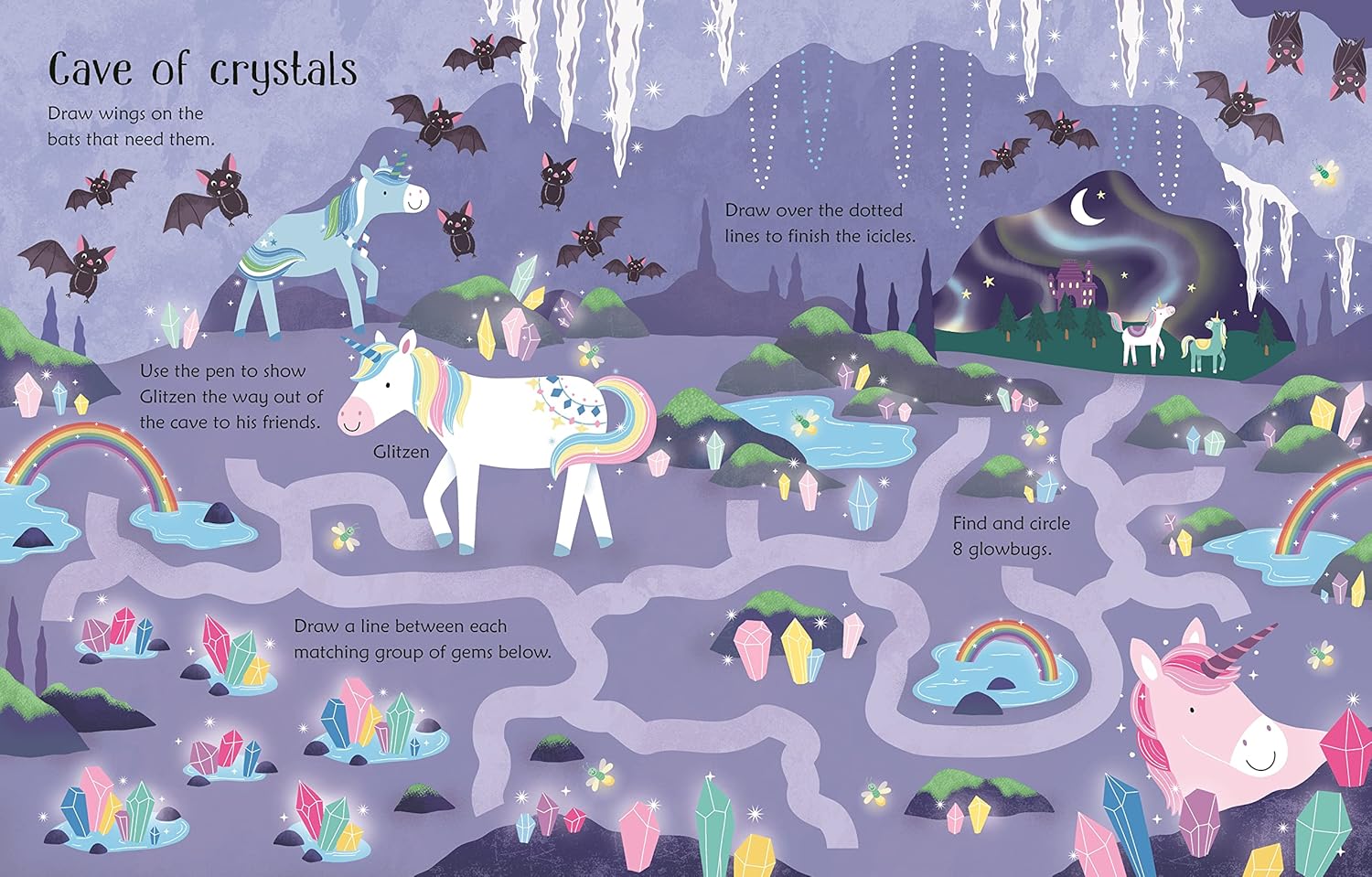 Wipe-Clean Unicorn Activities