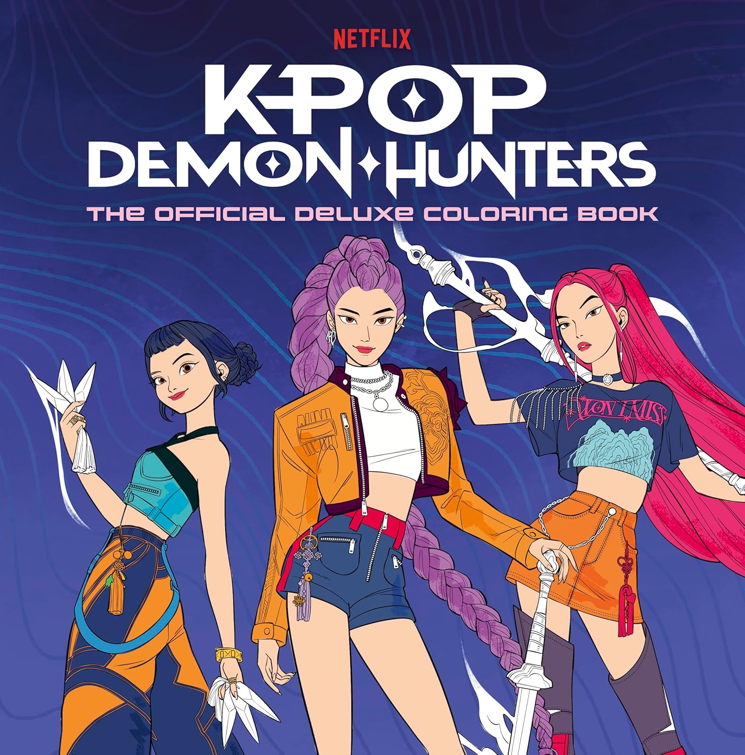 KPop Demon Hunters Colouring Book (Paperback)
