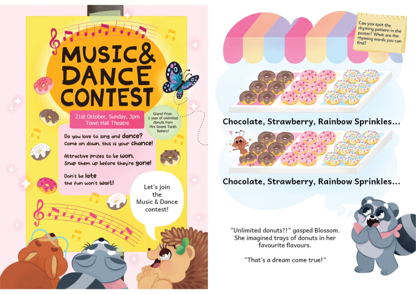 Maths Storybook: Flitter, Flutter, Jitters - Patterns Recognition (4-7yo)