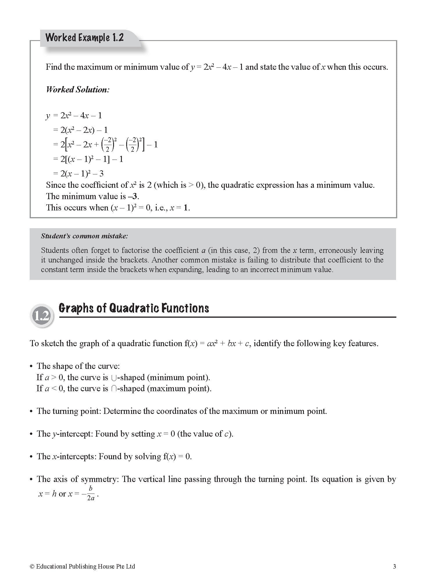 S3/4 G3/G2 Topical Additional Maths