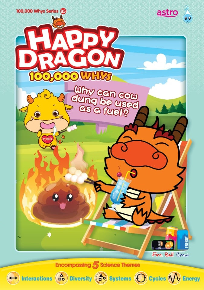 Happy Dragon 100k Whys Series 85 – Why Can Dried Cow Dung Be Used As Fuel?