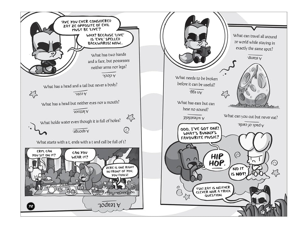 Bunny vs Monkey: The Gigantic Joke Fight