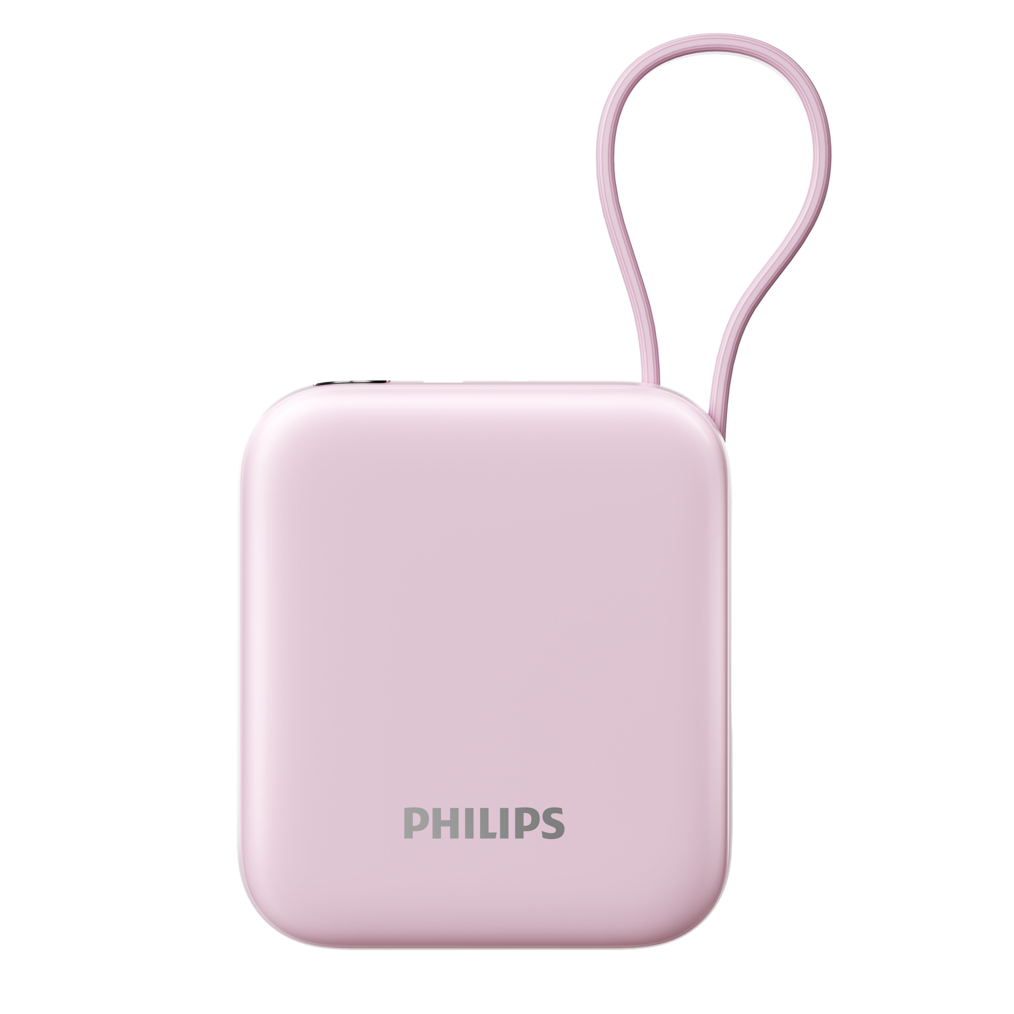 Philips DLP9205P/97 10000mAh CCC Qi2 + USB-C 22.5W Cable - Pink