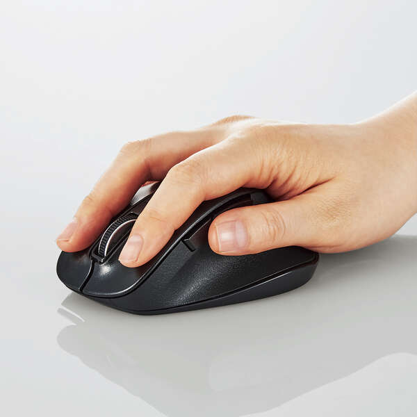 Elecom EX-G Silent Bluetooth 5.0 Mouse M Size Black