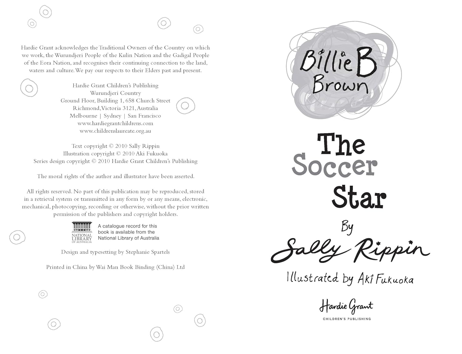 The Soccer Star (Billie B Brown) Paperback
