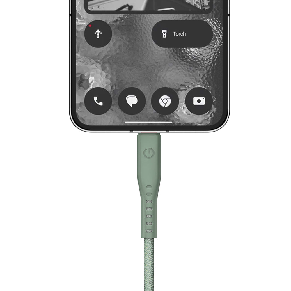 Energea Flow USB-C to USB-C Cable 1.5m Gn
