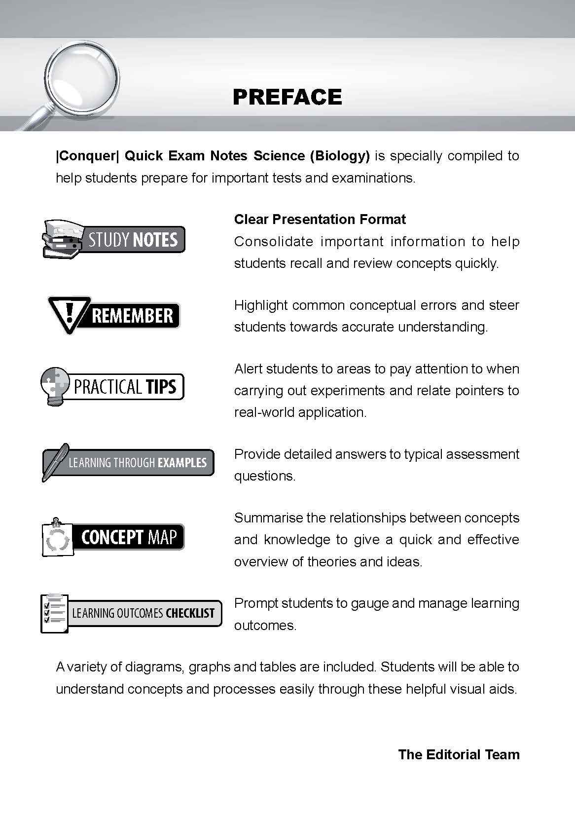 Conquer Quick Exam Notes Science (Biology)