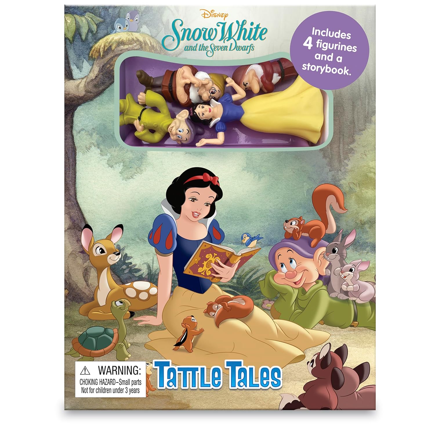 Disney Snow White Tattle Tales (Board Book – Picture Book)