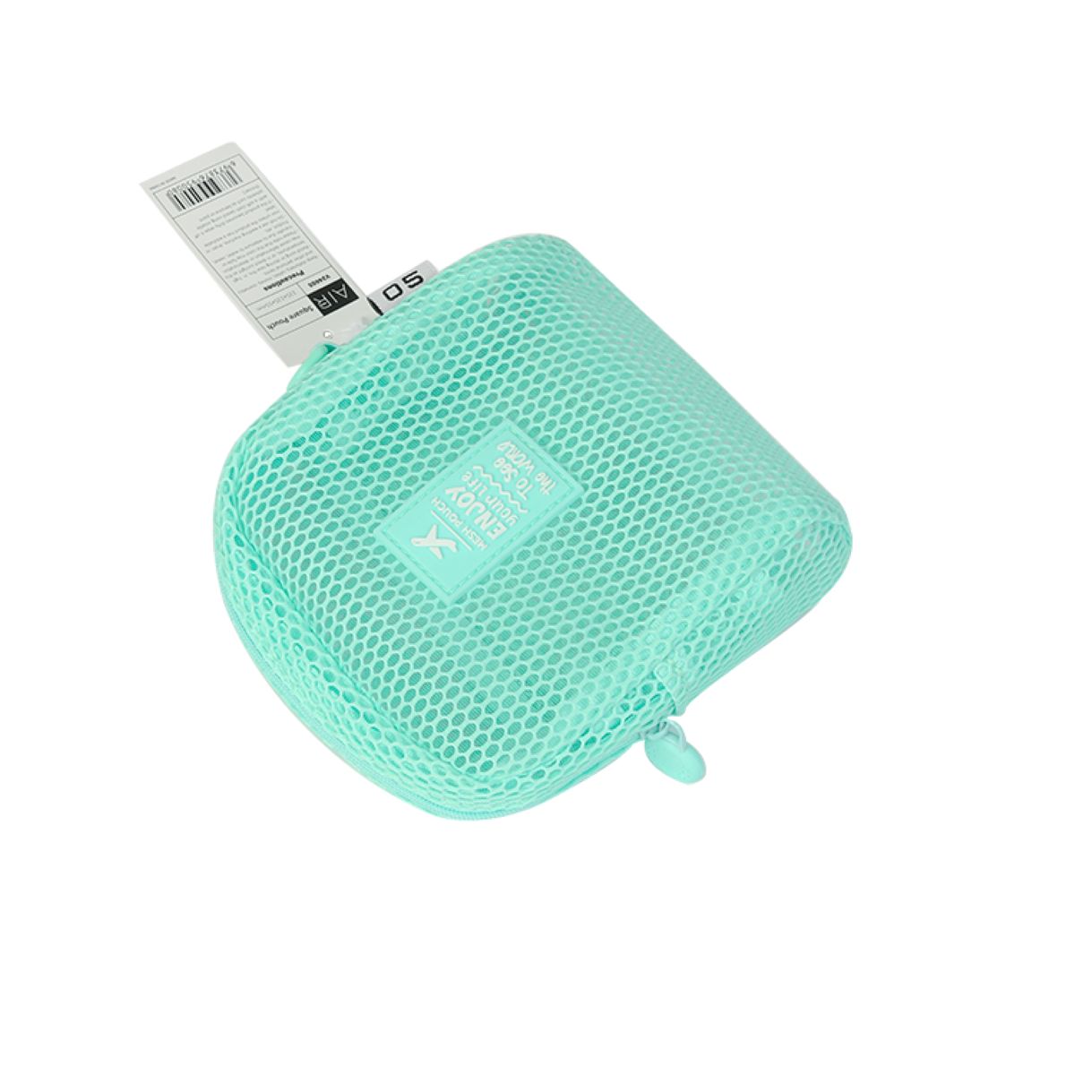  Mesh Square Pouch Mint V24605-MT