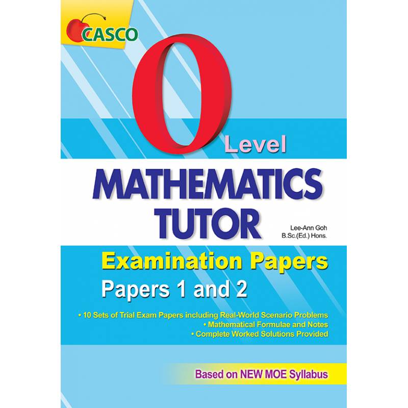 O-Level Maths Tutor Exam Papers 1 & 2