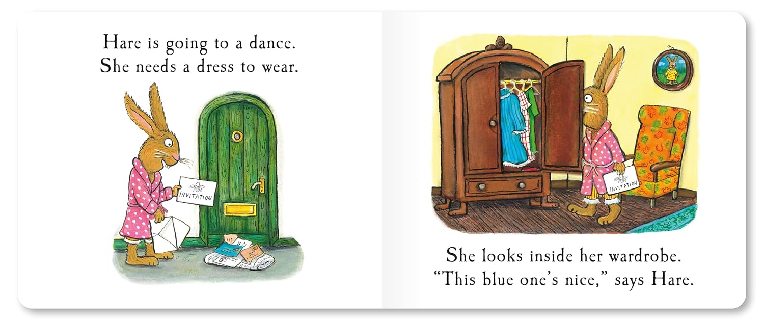 Hare's New Dress (Tales From Acorn Wood) Board Book – Hardcover