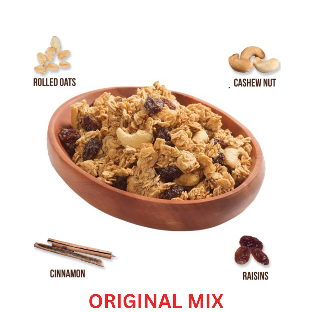 Hundred Seeds Granola Creation 200gms Original Mix Cinnamon Raisin