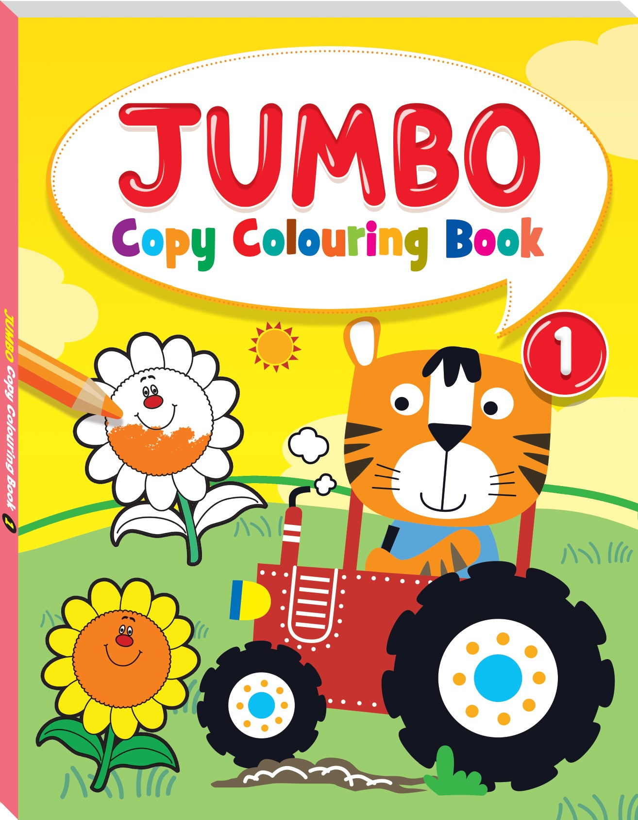 Jumbo Copy Colouring Book 1