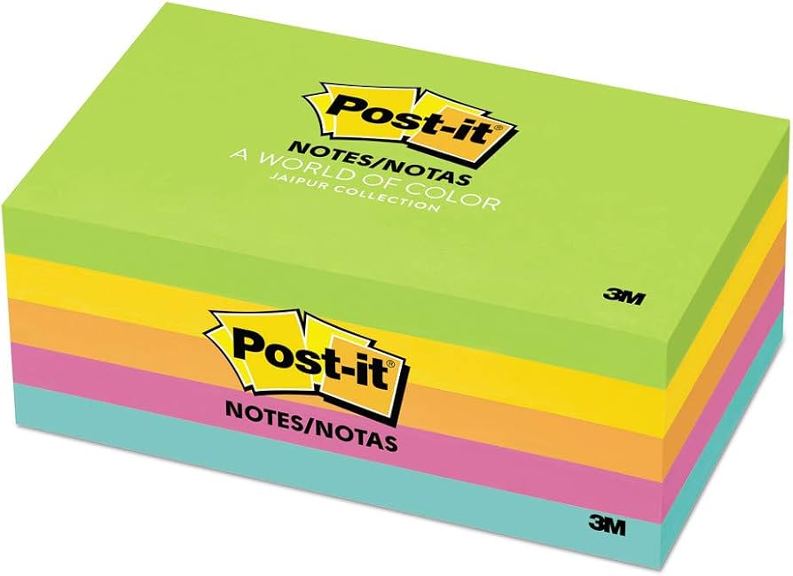 Post-it® 655-5UC Notes, 3x5"