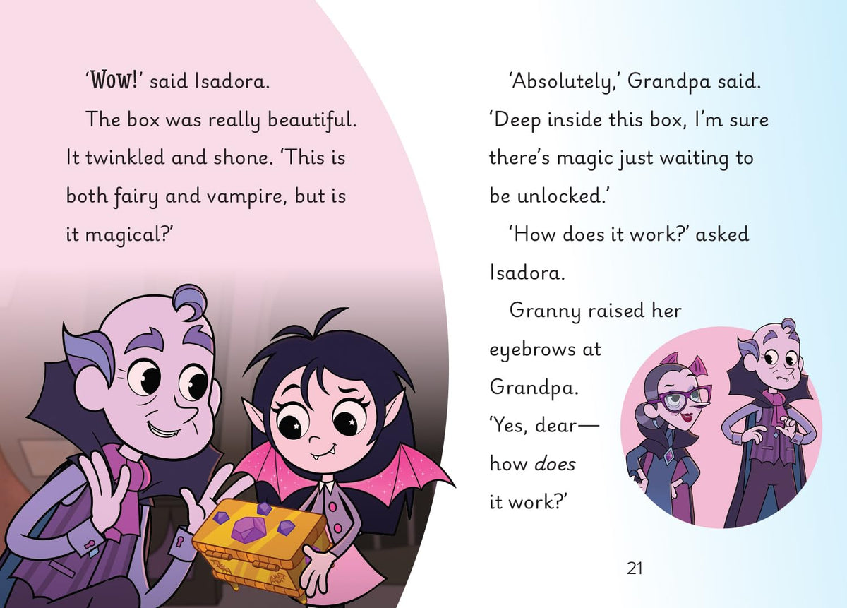 Isadora Moon: Grandpa Makes Magic (Half Vampire, Half Fairy, An Exciting Early Reader Based On The Top Rated Animated TV Series, From The World Of Harriet Muncaster) (Isadora Moon: TV Tie In Range) Paperback