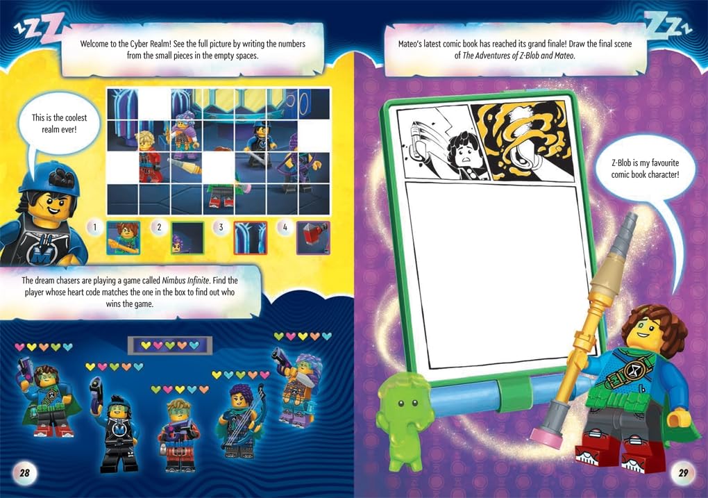 Lego Dreamzz: Dream Crafters Activity Book (With Mateo Lego Minifigure)