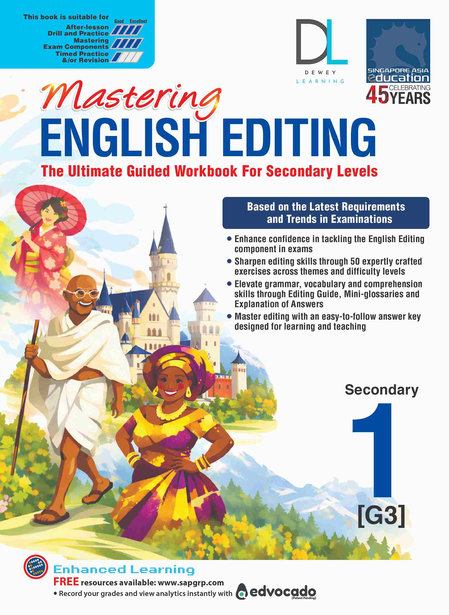 Mastering English Editing Secondary Level 1 (G3)
